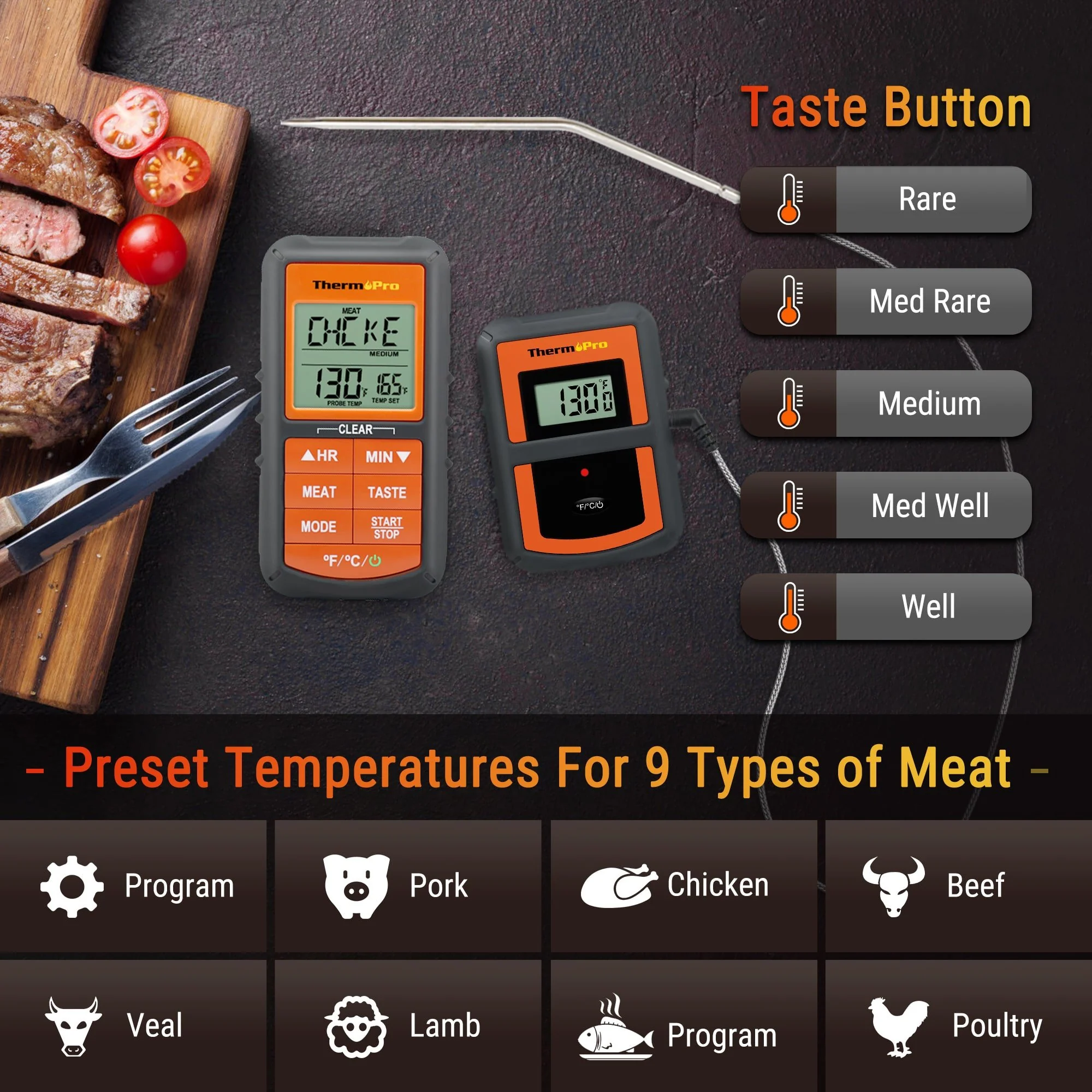 Single Probe Wireless Thermometer - Image 5